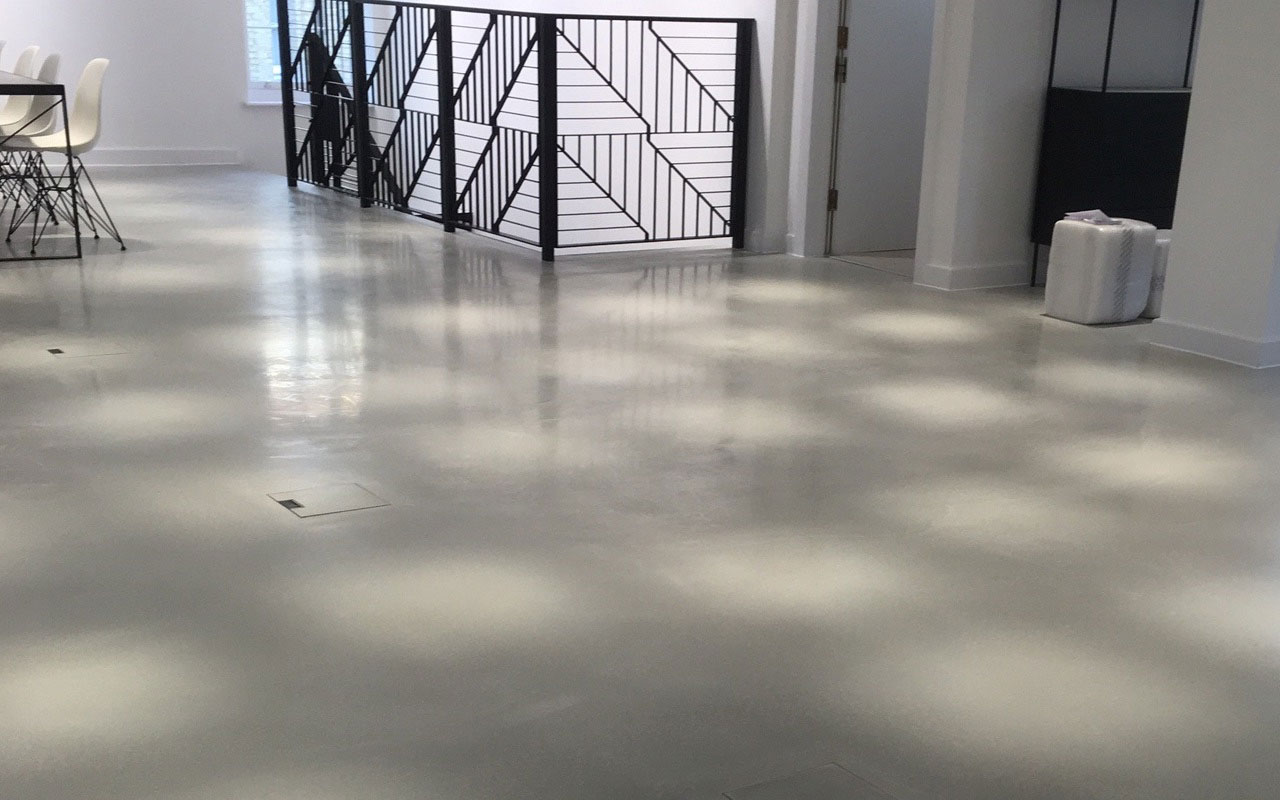 polished concrete floor designer