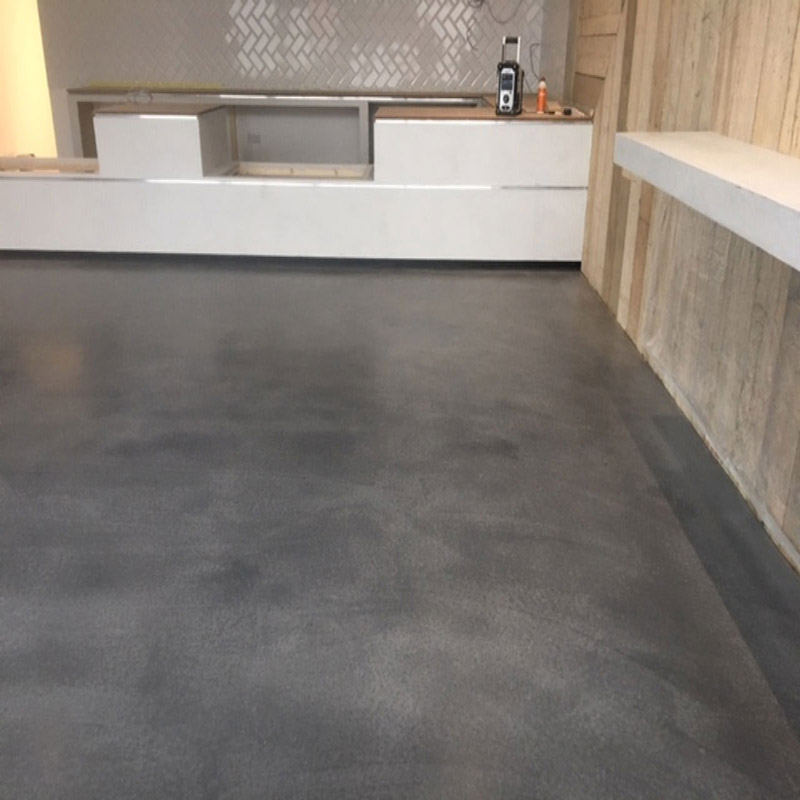 restaurant polished concrete flooring